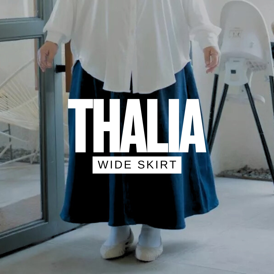 Thalia Wide Skirt Jeans