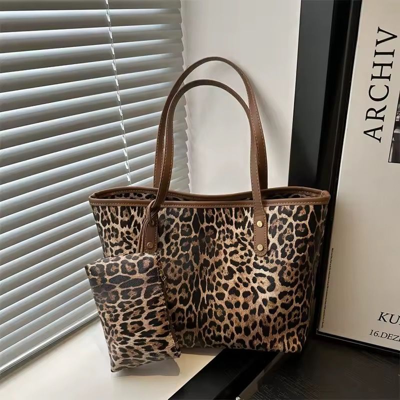 Tote bag leopard print 