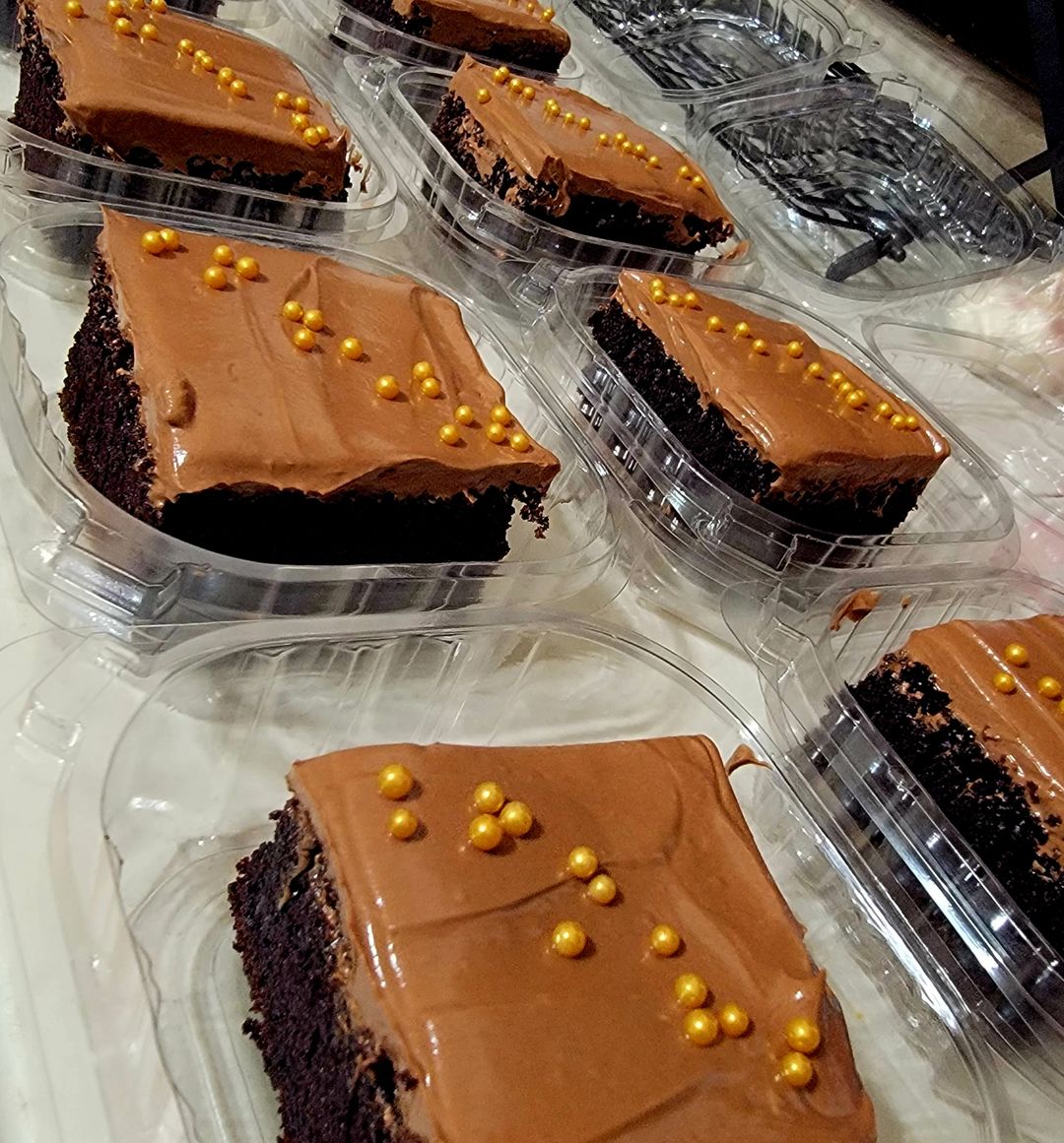 Chocolate Cake Slice