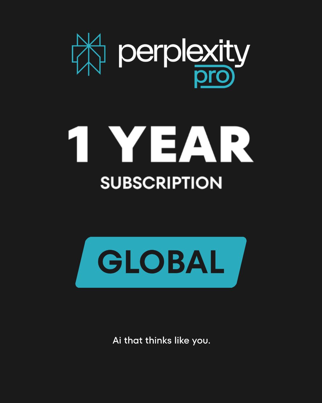 Perplexity Pro 1 Year Key (Global)