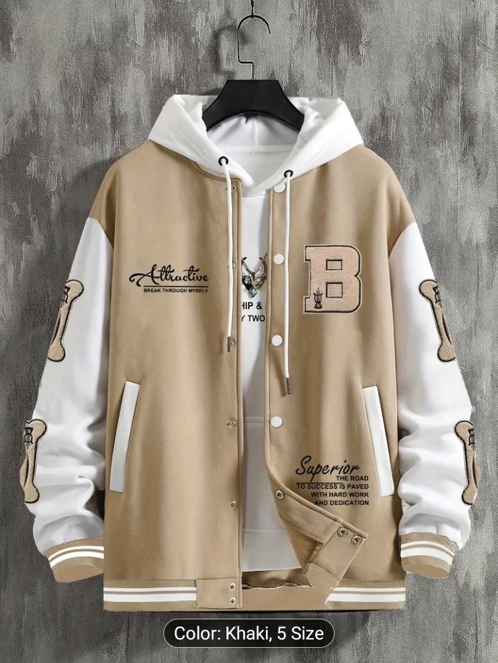 Men's basketball jacket