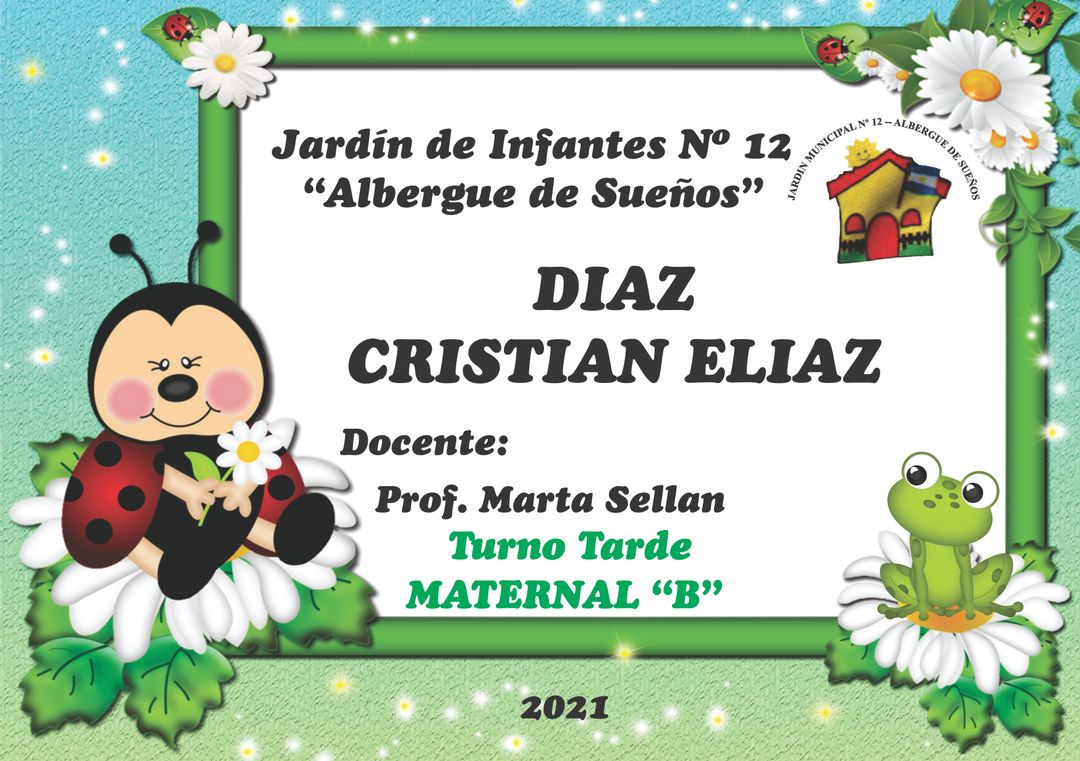 Cartilla Jardín de Infantes
