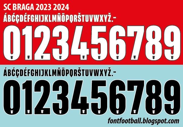 Font Vector SC Braga 2023 2024 kit