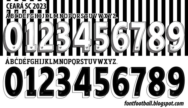Font Vector SC Ceará 2023 kit