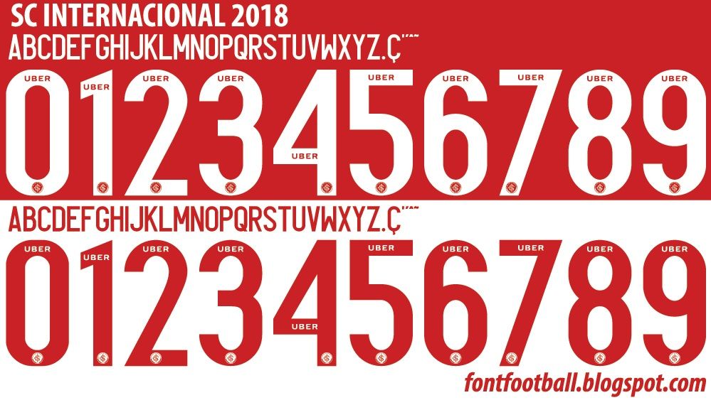 Font Vector SC Internacional 2018 kit