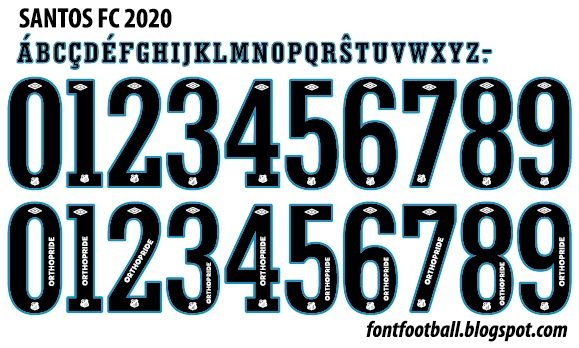 Font Vector Santos FC 2020 kit