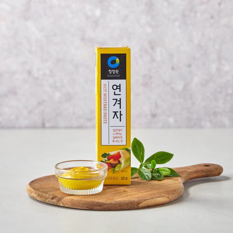 청정원 연겨자 HOT MUSTARD Paste 35g