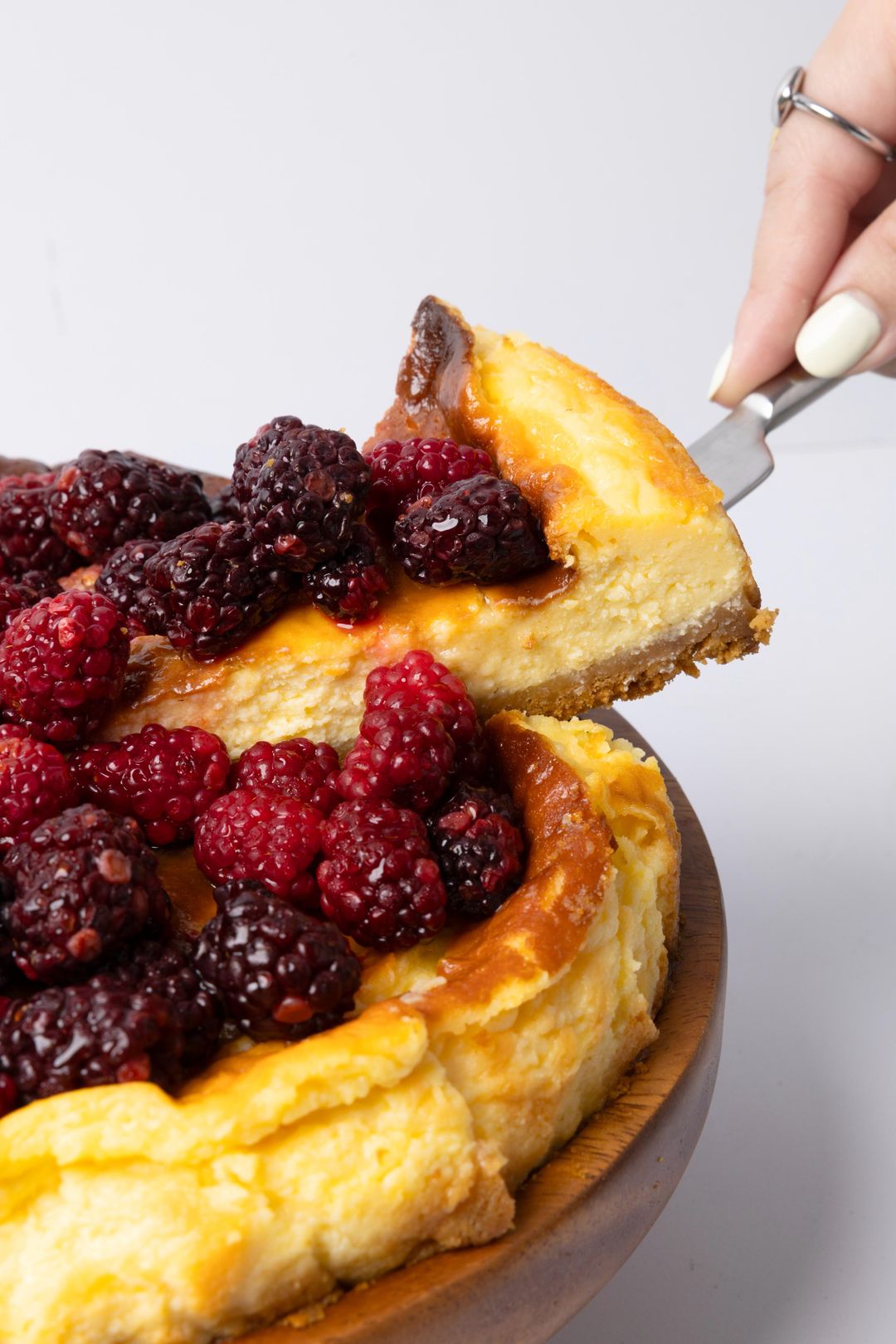 Baked cheesecake 