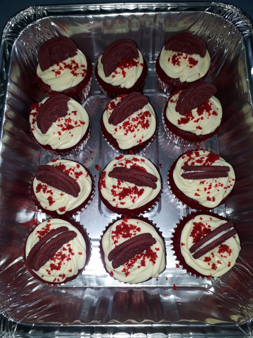 Cupccakes chocolate x12 1tray