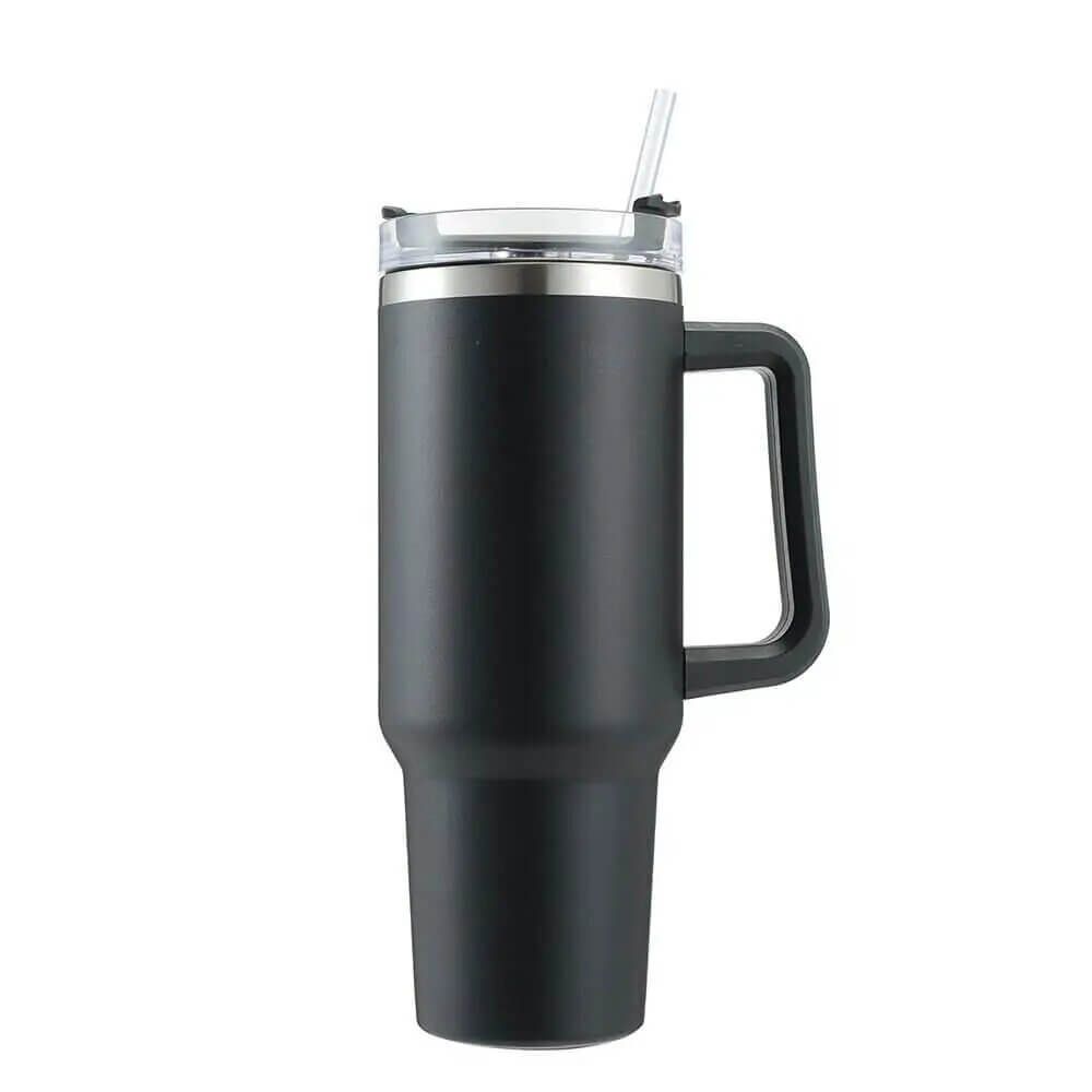 Stainless Steel Vacuum Flask with Straw 900m