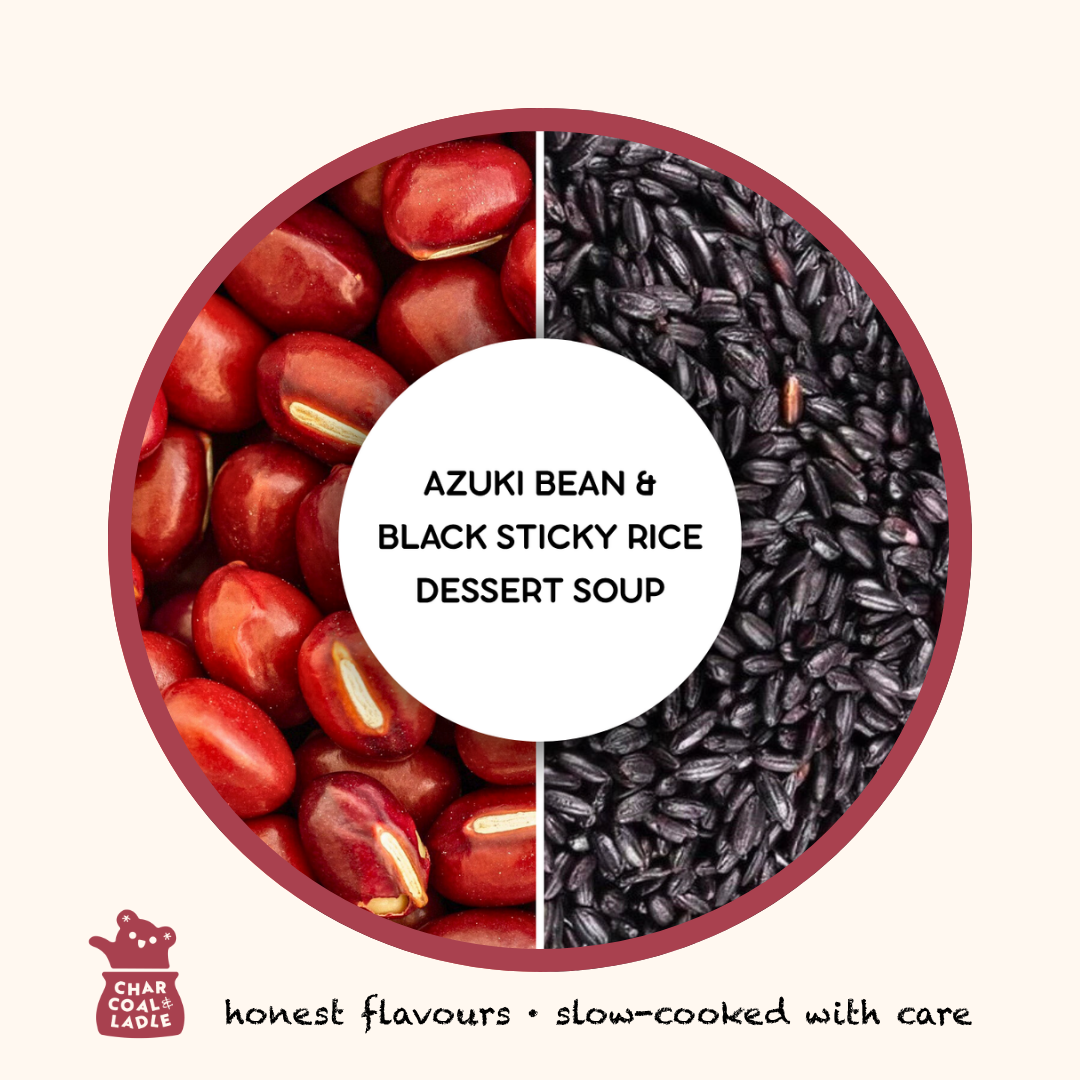 Signature Azuki Bean & Black Sticky Rice Dessert Soup