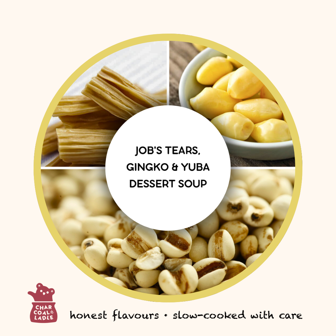 Nourishing Job's Tears, Gingko & Yuba Dessert Soup
