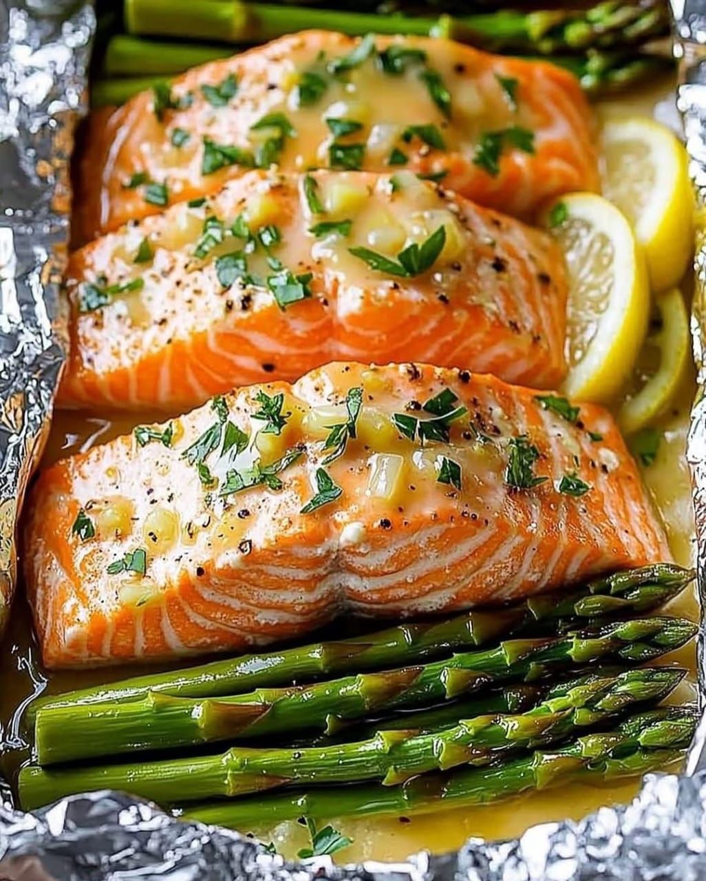 Baked Salmon in Foil