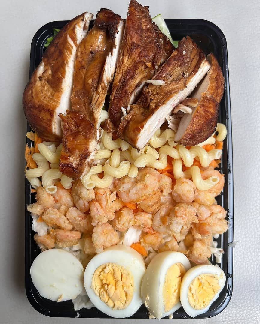 Chicken and Prawns Salad