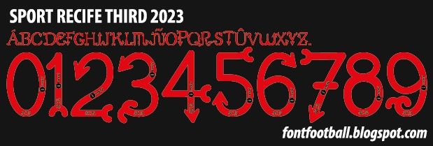 Font Vector Sport Recife Third 2023 kit