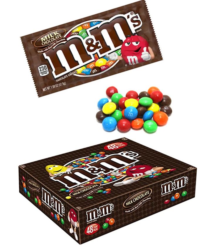 M&M MILK CHOCOLATE 