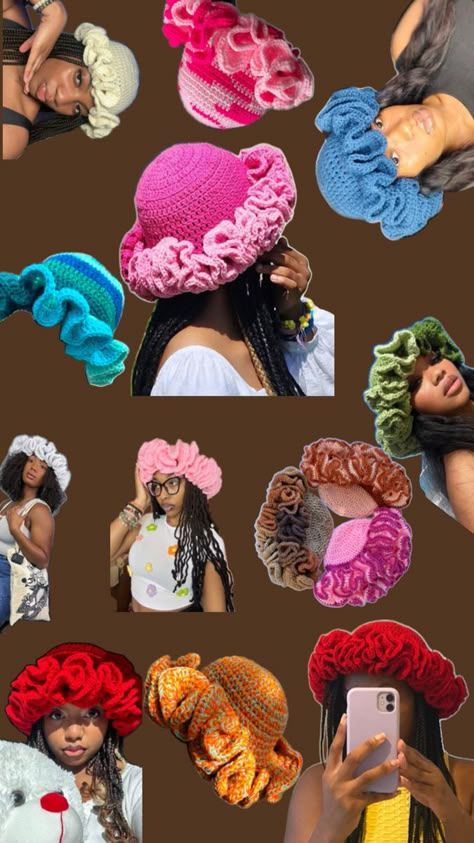 Chapeau froufrou / à volants