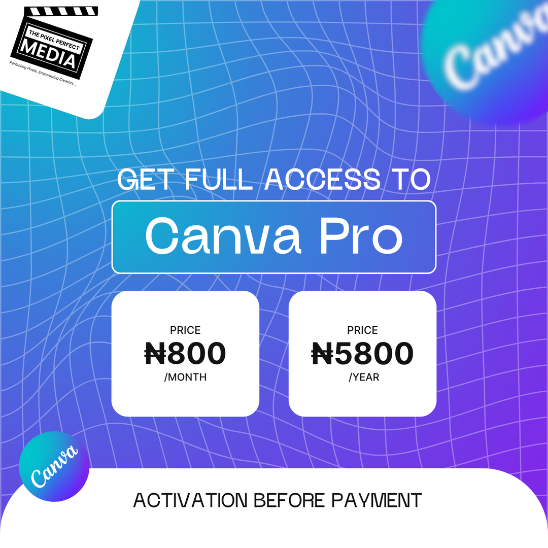 Canva Pro Subscription 