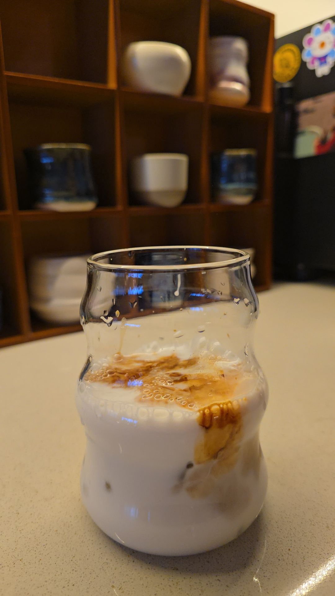 Iced Coconut Pandan Coffee