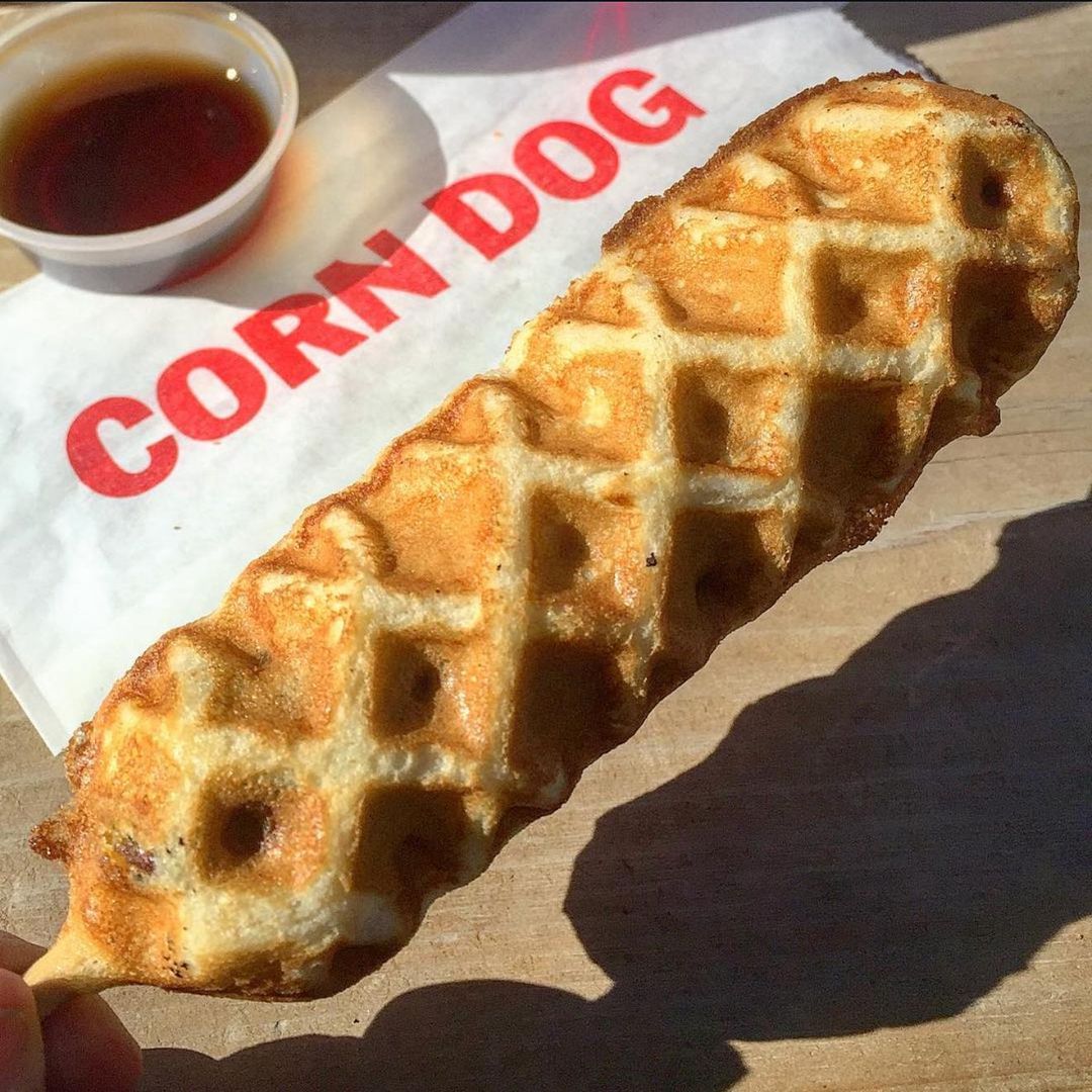 Spicy Waffle Dog