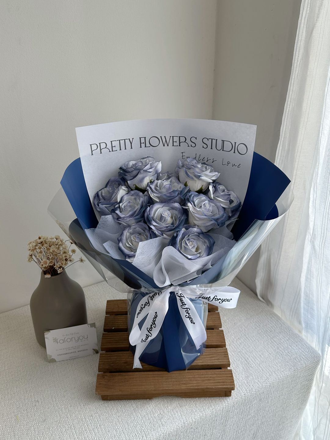 11 Stalk Soap Rose Bouquet 