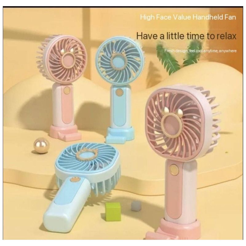 Colourful mini fan 