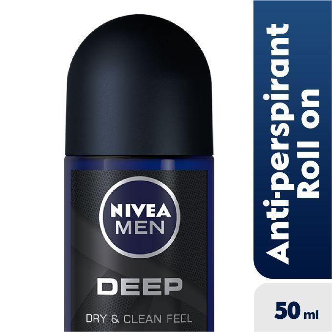 NIVEA MEN DEEP ROLL ON 50mlx30