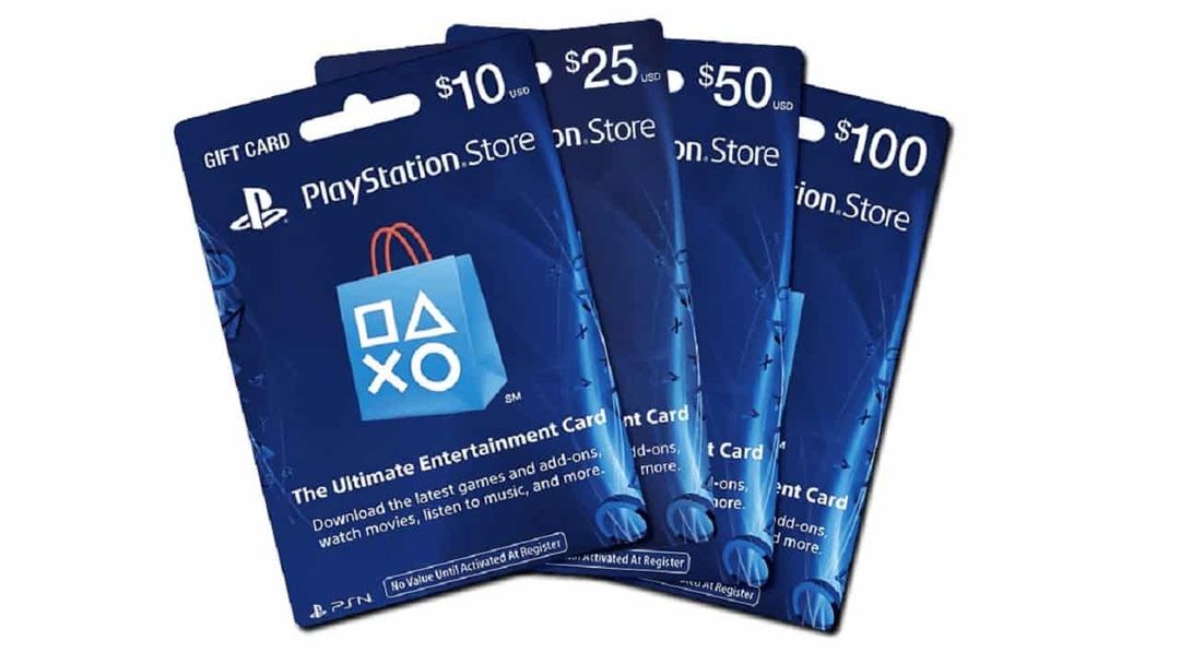 Playstation gift card