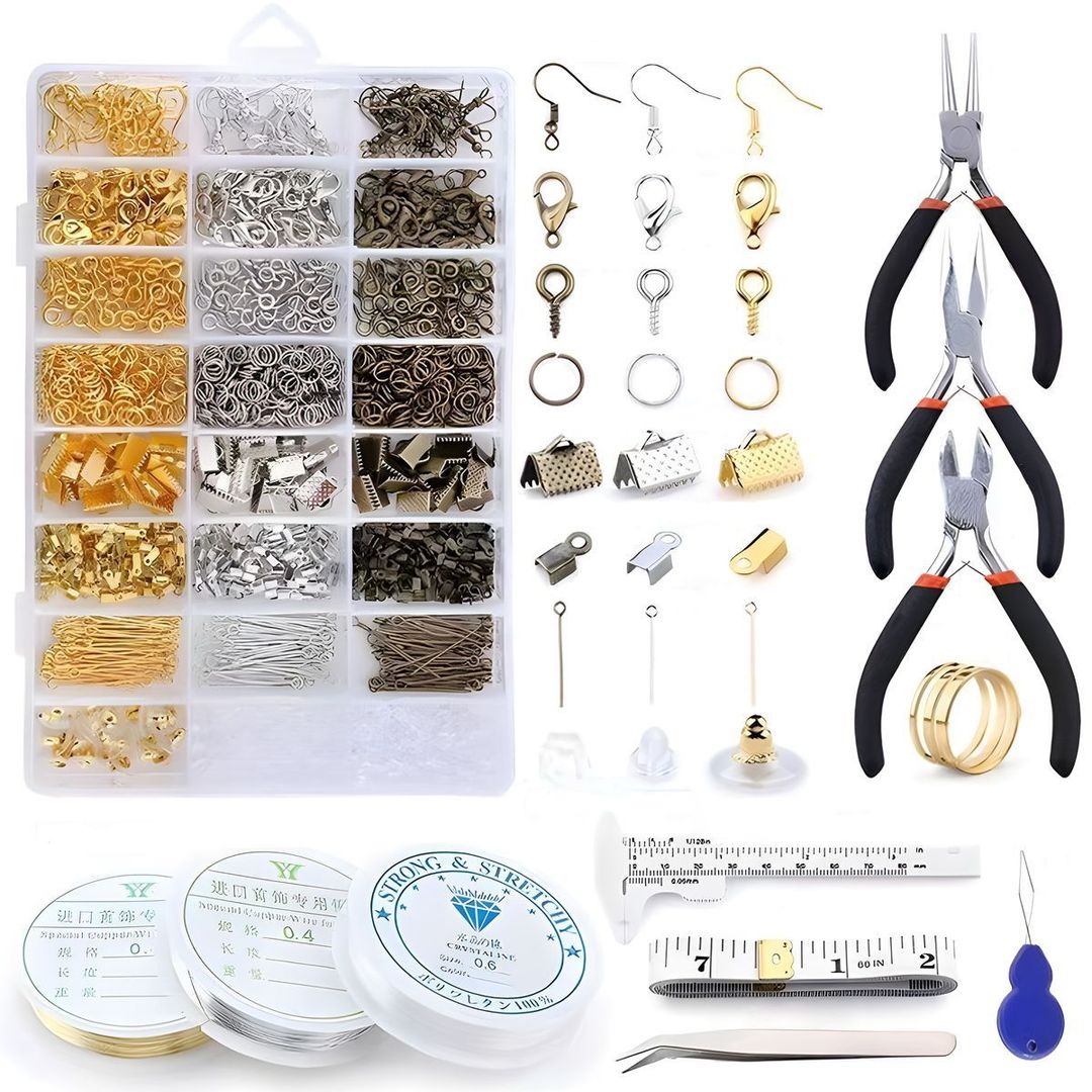 Jewelry Findings Kit Earring Making Tool Kit