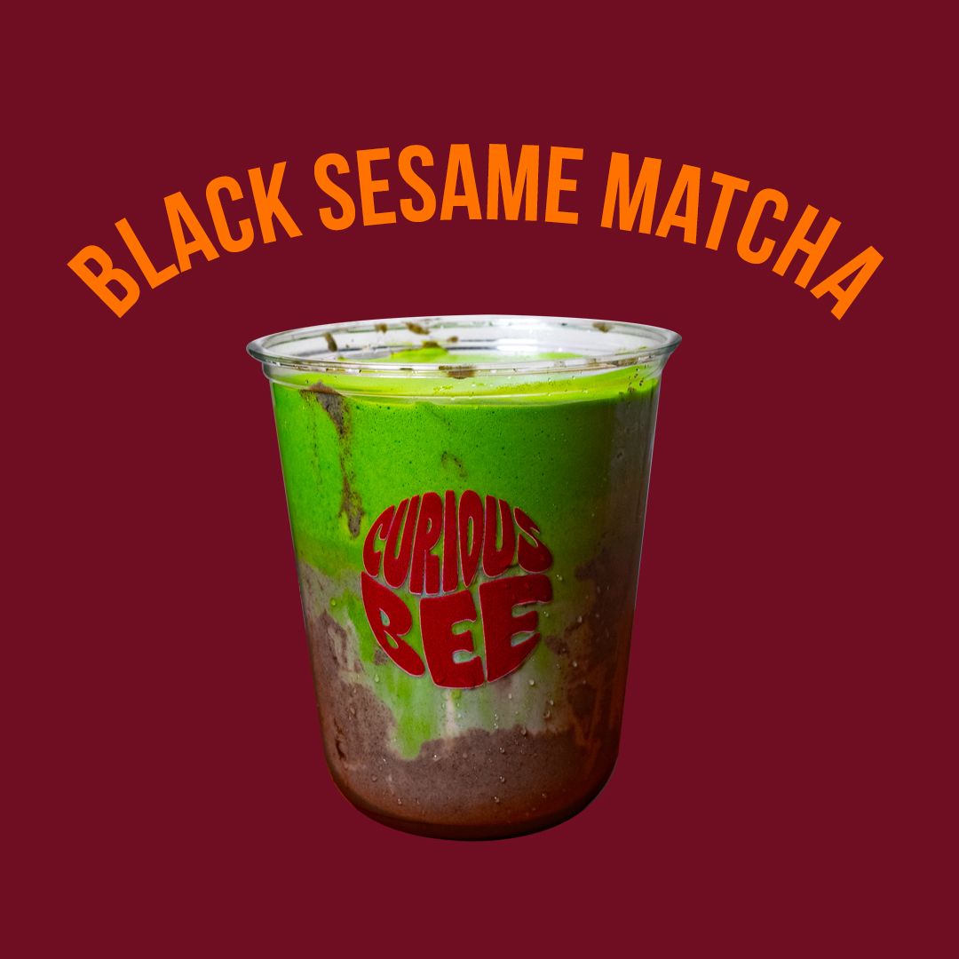 August Special: Black Sesame Matcha