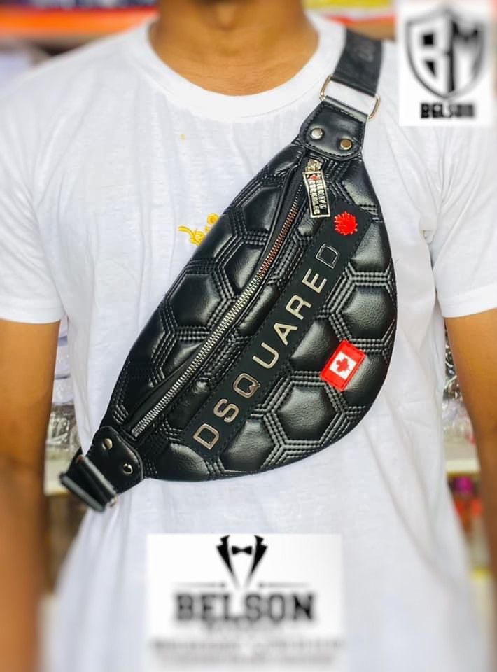 Sacoche Noire DSQUARED2 – Le style canadien, version urbaine