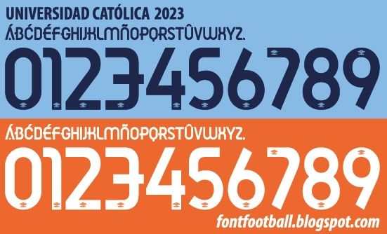 Font Vector Universidad Católica 2023 kit