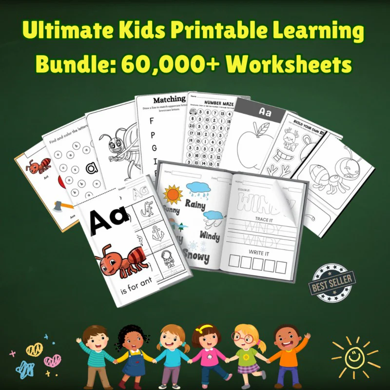 Over 60,000 Learning Materials For Kids