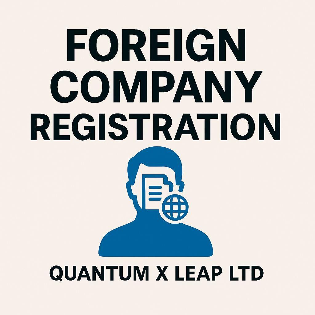 FOREIGN COMPANY REGISTRATION UK/USA