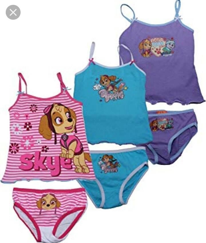 PAW PATROL VEST AND UNDERWEAR