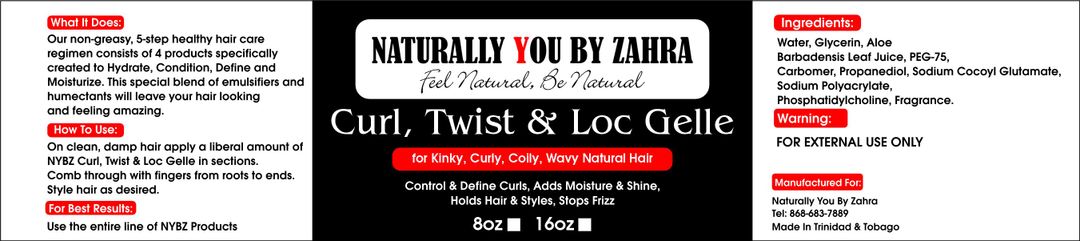 NYBZ Curl, Twist & Loc Gelle 16oz 