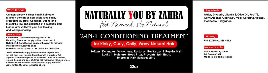 NYBZ 2-in-1 Conditioning Treatment 32oz  