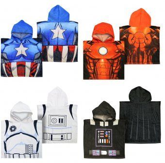 STAR WARS HOODED BEACH TOWEL, TODDLER