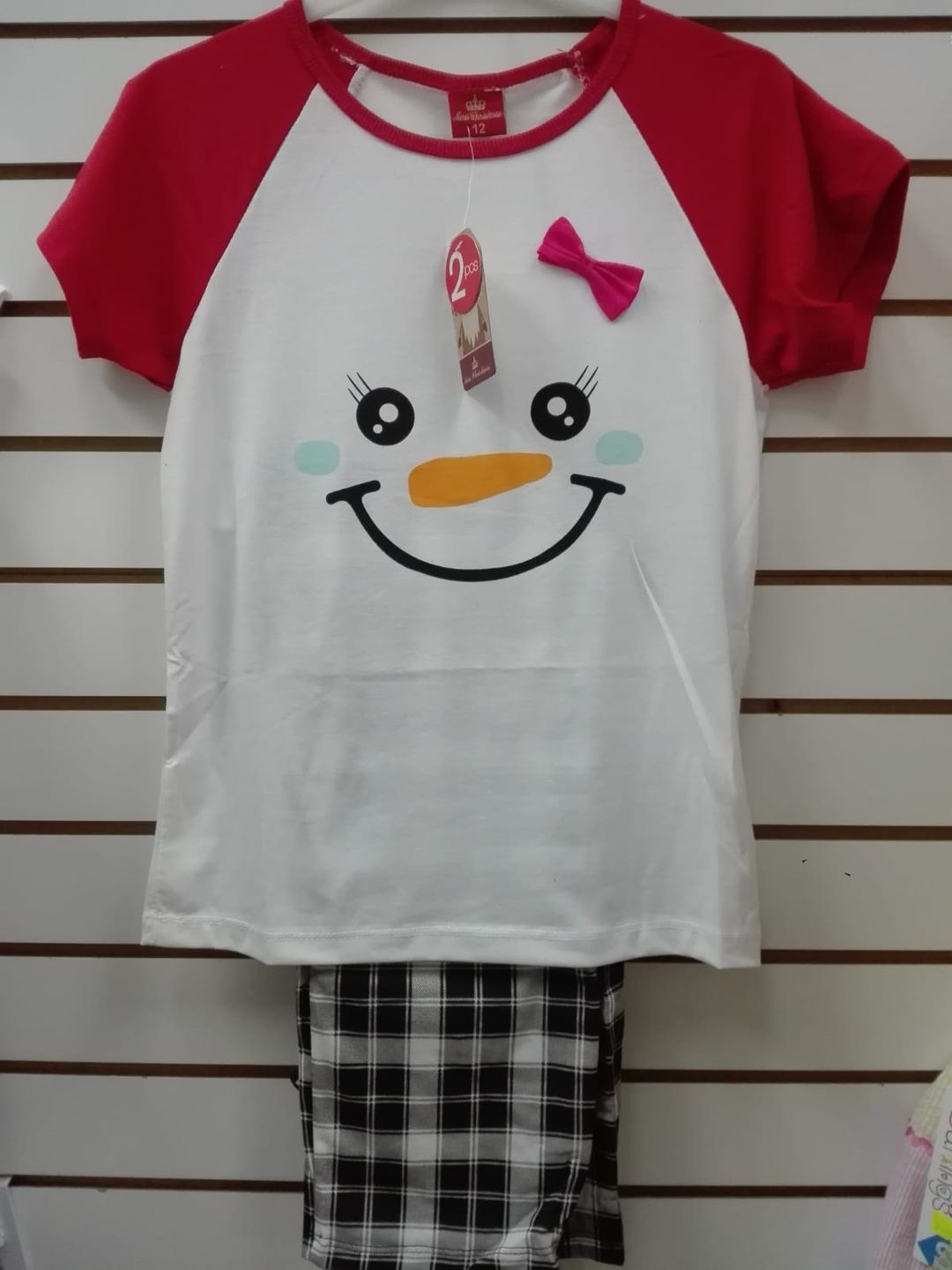SNOWMAN CHRISTMAS PJS