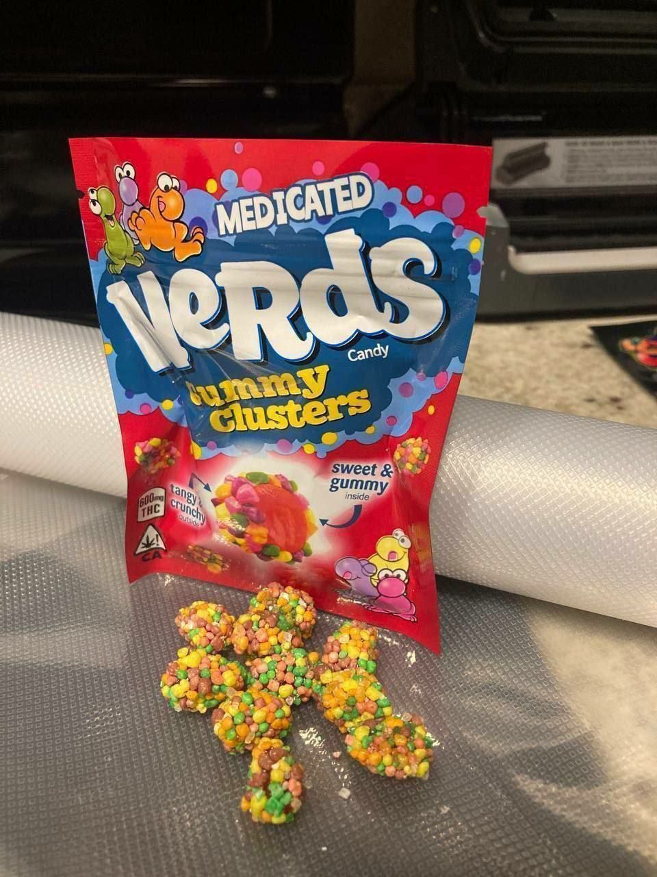 Nerds Gummy Clusters 600mg THC