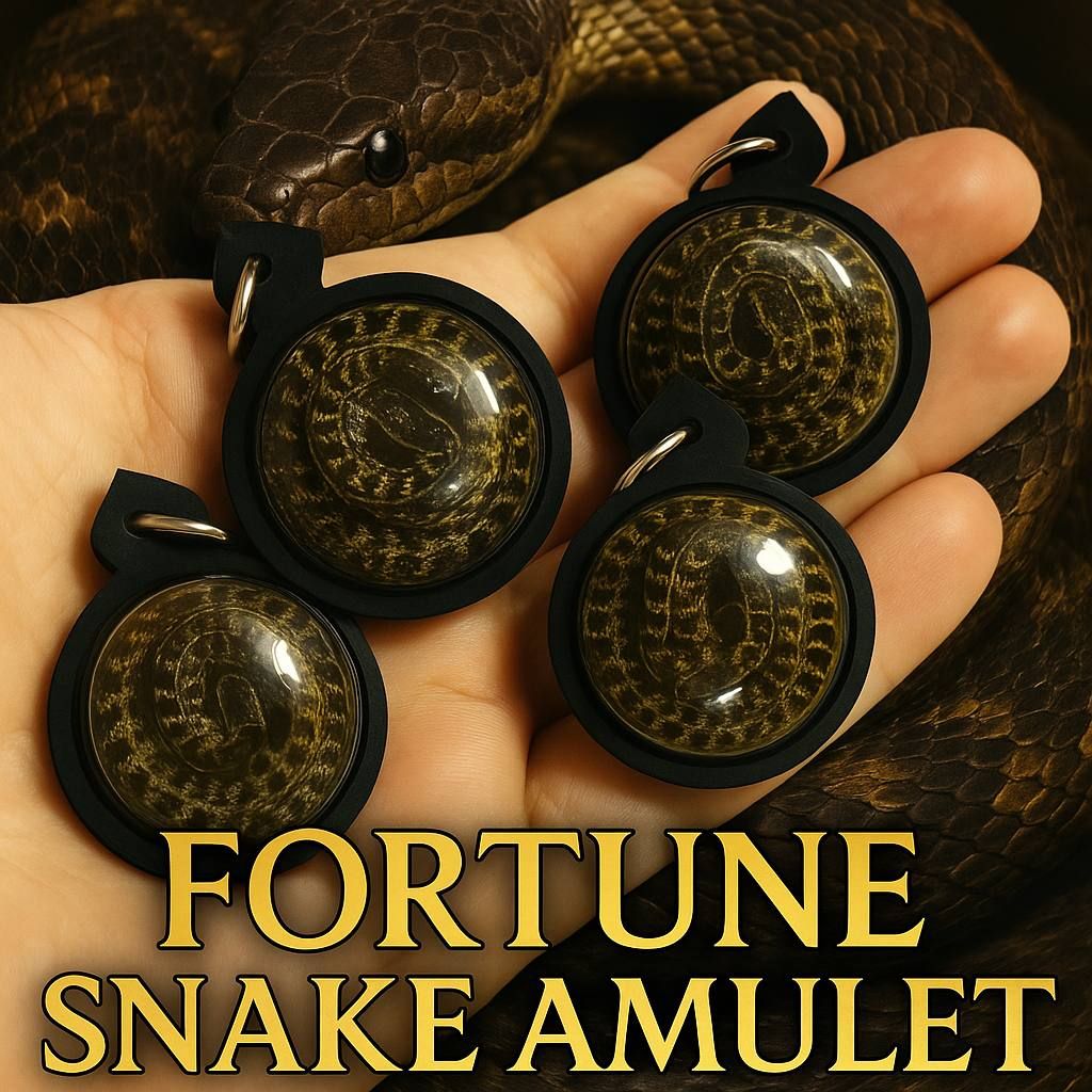 Fortune Snake Amulet (Pre-Order)