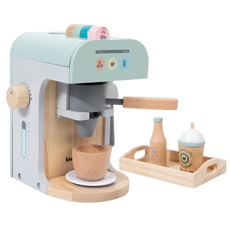 Wooden Role Play Coffee Machine