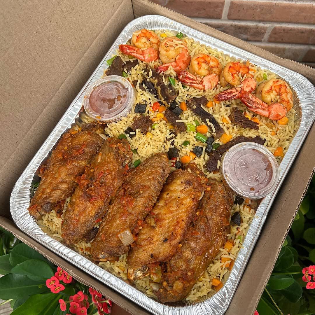 Medium Tray Special Fried Rice
