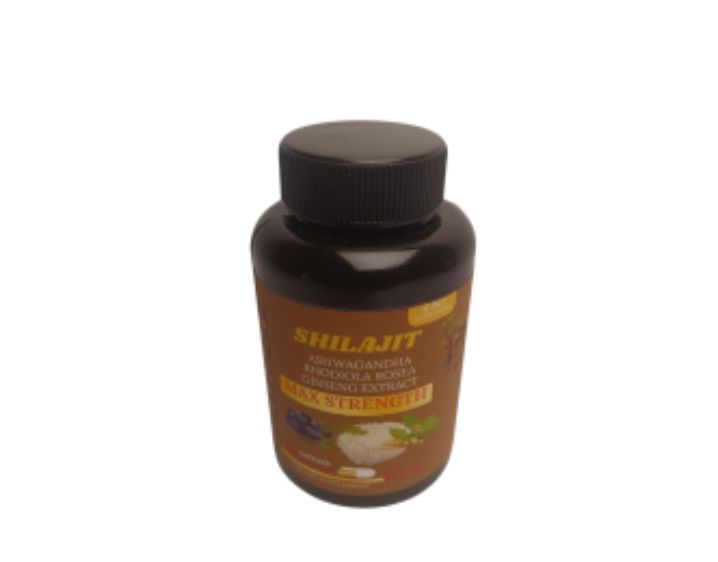 Shilajit and ashwagandha pills 