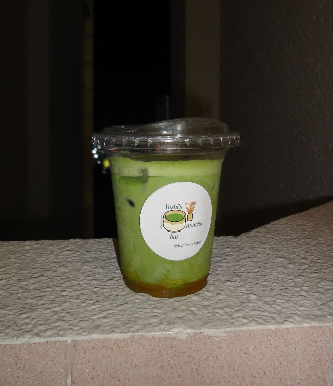Tropical Toad Iced Matcha
