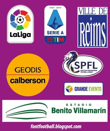 Patch Badge Benito Villamarin estadio real betis geodis calberson La Liga 2016 2017 2018 2019 Scottish Football league SPFL Ville De Reims Serie A 2019 Grande Evento