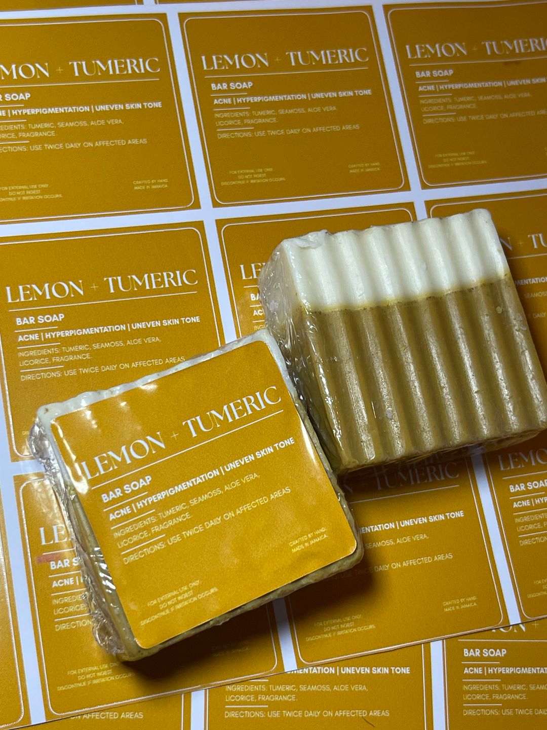 Lemon & Turmeric Bar