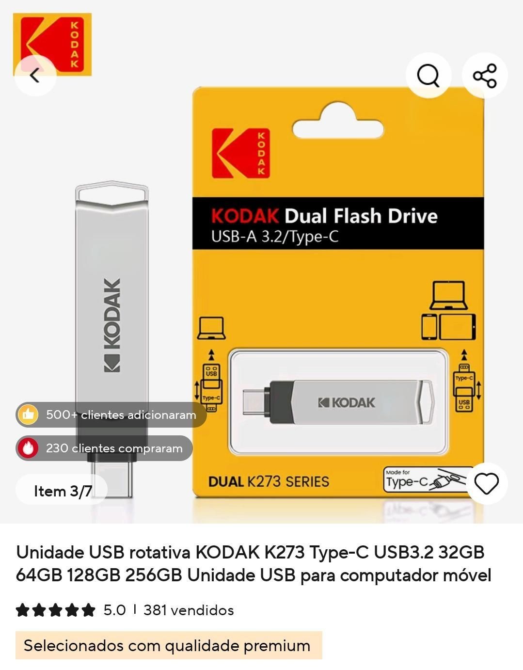 Pendrive KODAK