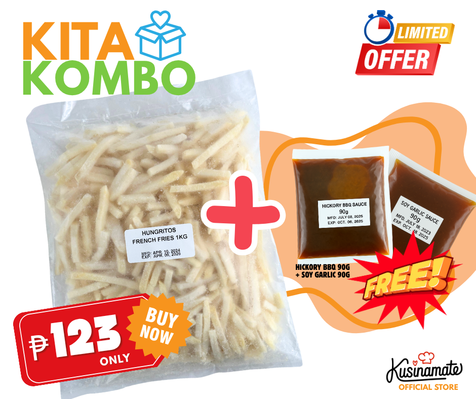 Kita Kombo - Hungritos Fries with FREE Swak Pack Sauces