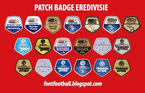 Patch Badge Eredivisie Vector